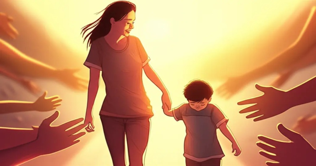 Cover for Empowered Single Parenting: Raising Happy Kids While Taking Care of Yourself 