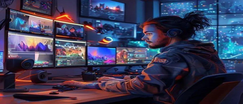 Cover for Level Up Your Stream: The Ultimate Guide to Starting Your Game Streaming Journey